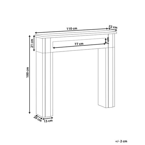 Habillage De Cheminée Baudin Blanc