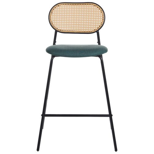 Lot De 2 Chaises De Bar Adaver Noir