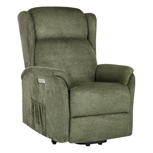 Fauteuil Inclinable Électrique Elegy Tissu Vert