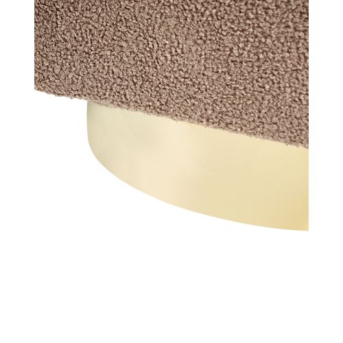 Fauteuil Lavik Tissu Marron