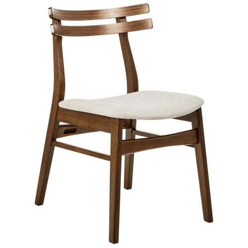 Lot De 2 Chaises De Salle à Manger Cynthiana Bois Beige Clair