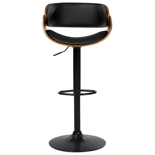 Lot De 2 Chaises De Bar Baku Ii Cuir Pu Noir