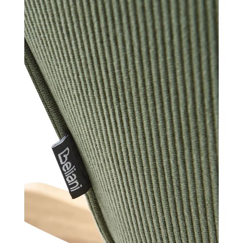 Fauteuil à Bascule Arset Velours Côtelé Vert Foncé