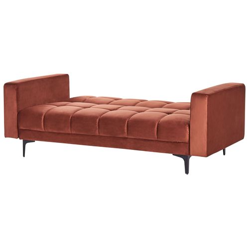 Ensemble De Salon 5 Places Alnes Velours Rouge Clair