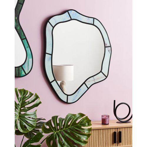 Miroir Liverdun 64 Cm 86 Cm Bleu Clair