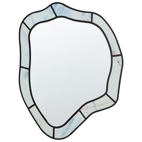 Miroir Liverdun 64 Cm 86 Cm Bleu Clair
