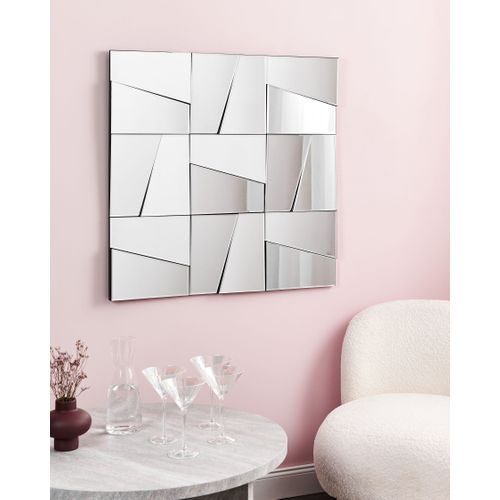 Miroir Ancemont 80 Cm 80 Cm Argenté