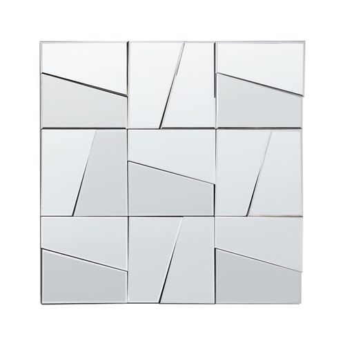 Miroir Ancemont 80 Cm 80 Cm Argenté