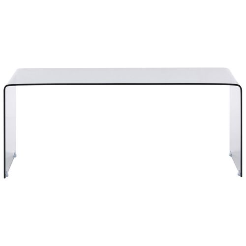 Table Basse Kendall Verre De Sécurité Noir