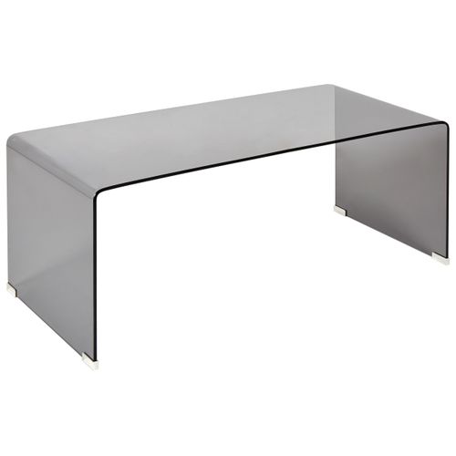 Table Basse Kendall Verre De Sécurité Noir