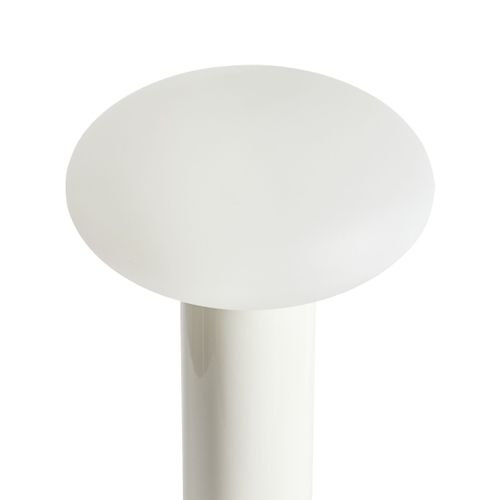 Lampe De Table LED Sans Fil Buayan Avec Variateur Métal Blanc