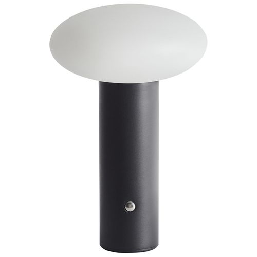 Lampe De Table LED Sans Fil Buayan Avec Variateur Métal Noir
