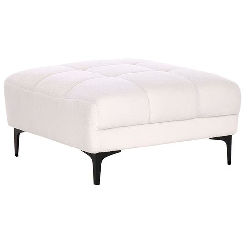 Ottoman Alnes Bouclé Blanc