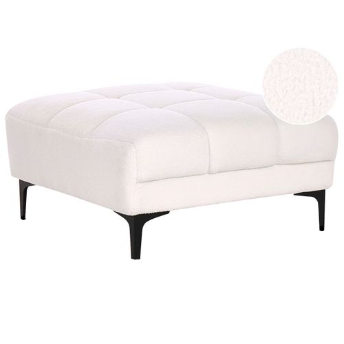 Ottoman Alnes Bouclé Blanc