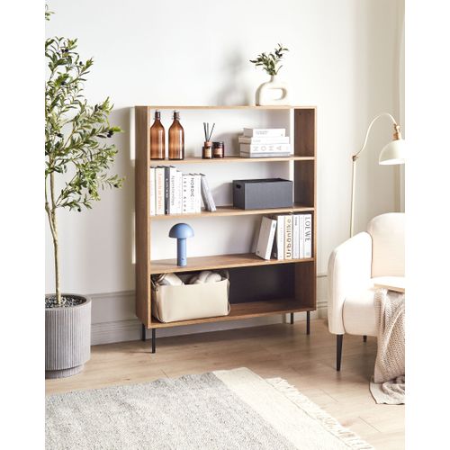 Étagère 4 Niches Nanton Bois Foncé