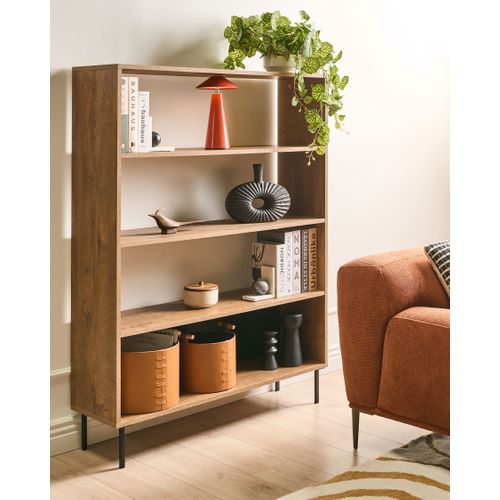 Étagère 4 Niches Nanton Bois Foncé