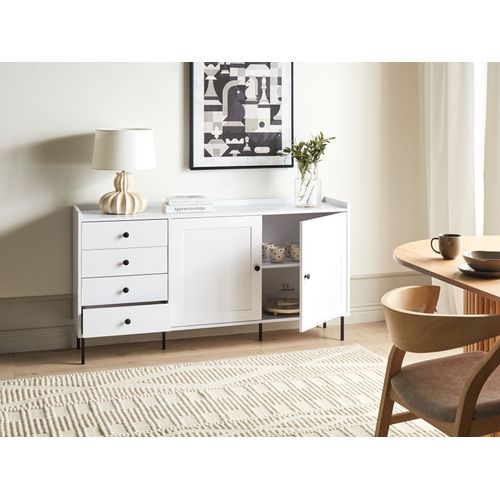 Commode 2 Portes Alcove Blanc