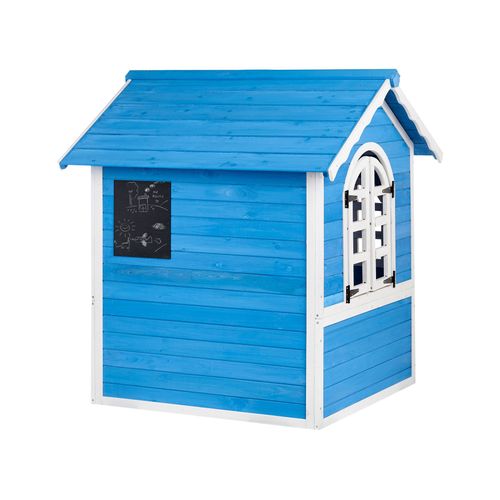 Cabane De Jardin Pour Enfants Kokkoni Bois De Sapin Bleu