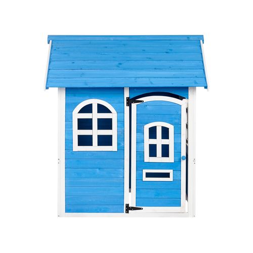 Cabane De Jardin Pour Enfants Kokkoni Bois De Sapin Bleu
