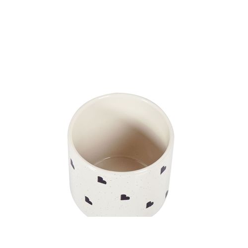 Set De 4 Mugs Annise Grès Blanc Cassé