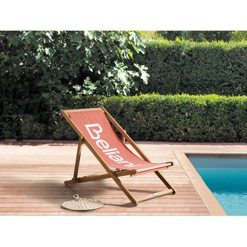 Chilienne Pliante Anzio Acacia Rouge