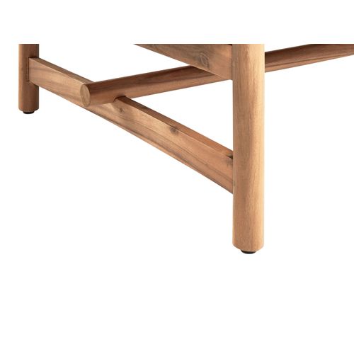 Table Basse De Jardin Giaveno 145 Cm 79 Cm Acacia Marron