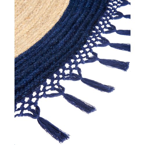 Tapis Marts Bleu Foncé 200 Cm Jute