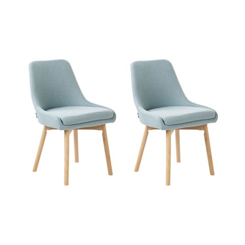 Lot De 2 Chaises De Salle à Manger Melfort Bleu Clair