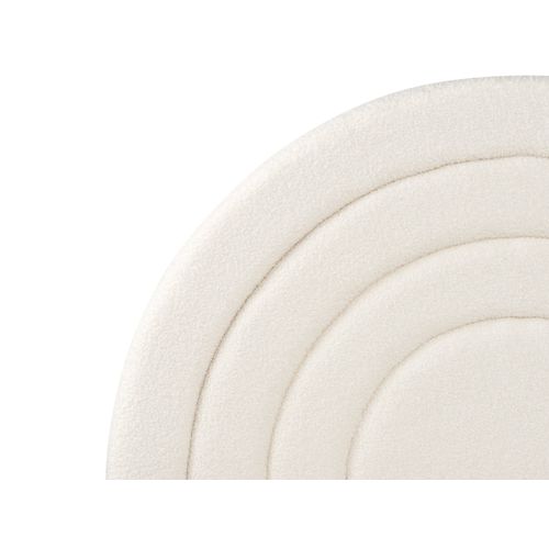 Lit Ottoman Enfant Bouclé Anet 90 X 200 Cm Blanc Cassé