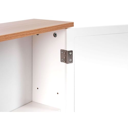Armoire De Toilette Murale Alamos 65 Cm 60 Cm Blanc