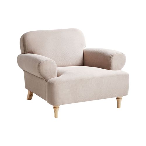 Fauteuil Kiberg Tissu Taupe