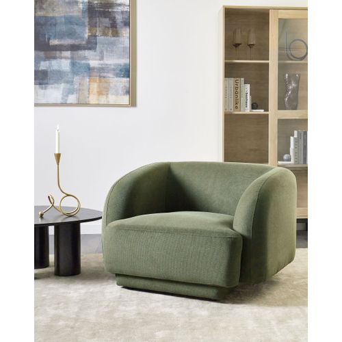 Fauteuil Skjanes Tissu Vert