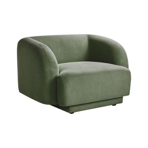 Fauteuil Skjanes Tissu Vert