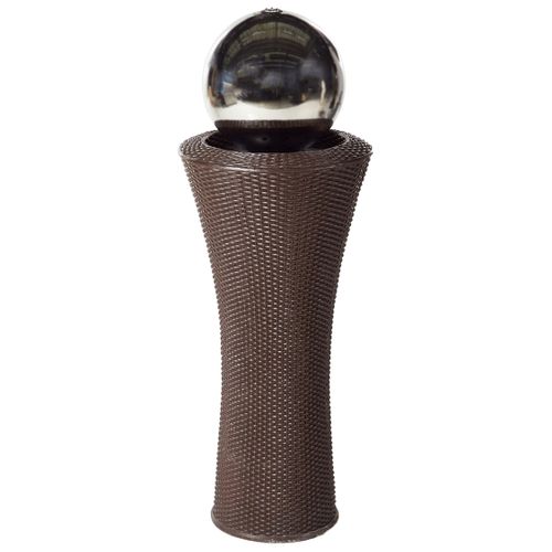 Fontaine De Jardin Zenyatta LED Marron