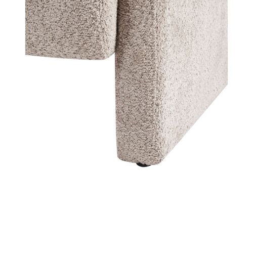 Fauteuil Hallsberg Bouclé Taupe