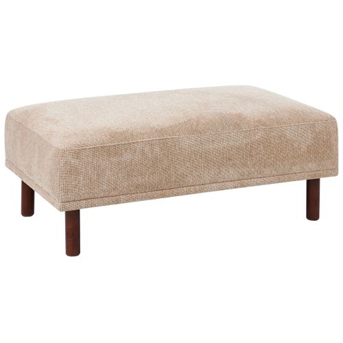 Ottoman Holt Tissu Beige