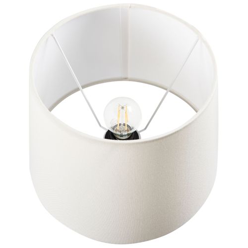 Lampe à Poser Jauca Porcelaine Blanc/bleu