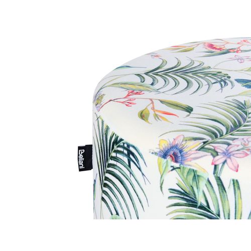 Pouf Lovett Velours Multicolore