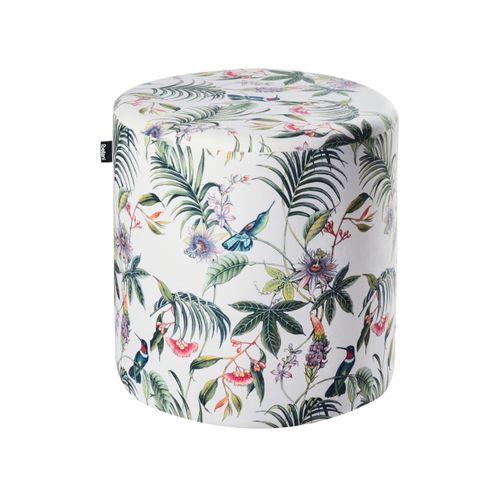 Pouf Lovett Velours Multicolore