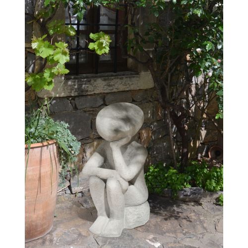 Statue De Jardin Fria Gris