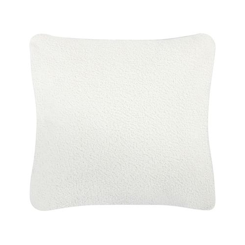 Canapé D'angle 4 Places Lungo Bouclé Blanc Côté Gauche