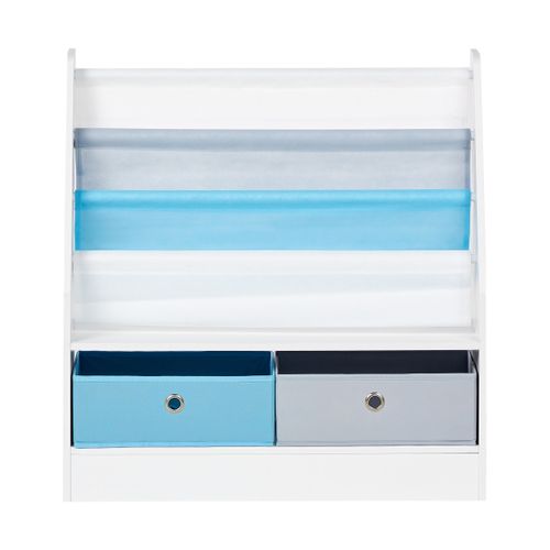 Bibliothèque 3 Étagères Tumby 74 Cm Blanc