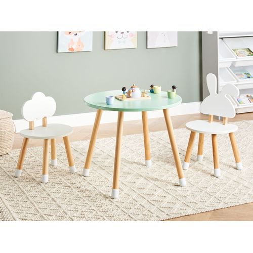 Table Et Chaises Pour Enfants Robin Blanc