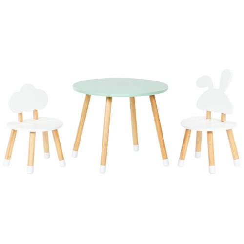 Table Et Chaises Pour Enfants Robin Blanc