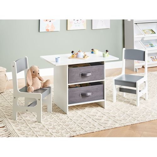 Table Et Chaises Pour Enfants Yalgoo Blanc
