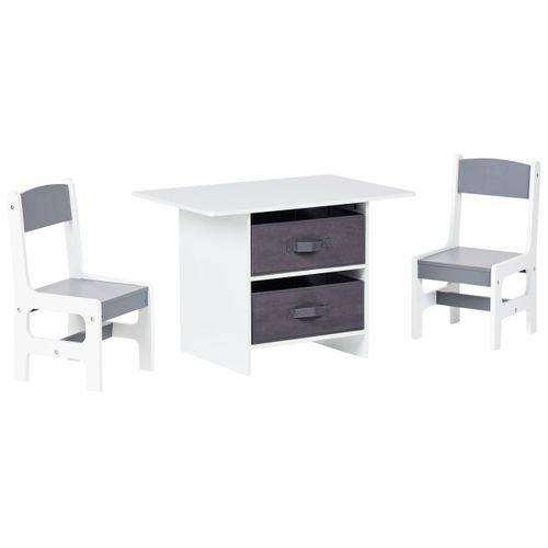 Table Et Chaises Pour Enfants Yalgoo Blanc
