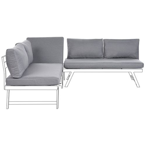 Ensemble De Housses De Coussins D'extérieur Coccorino Gris Foncé