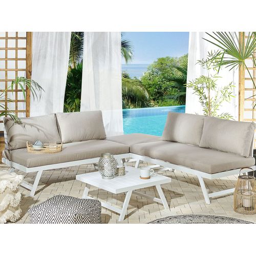 Ensemble De Housses De Coussins D'extérieur Coccorino Taupe