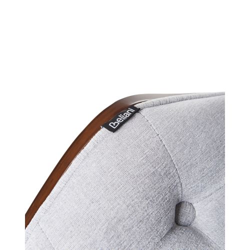 Chaise De Bureau Lompoc Lin Synthétique Gris