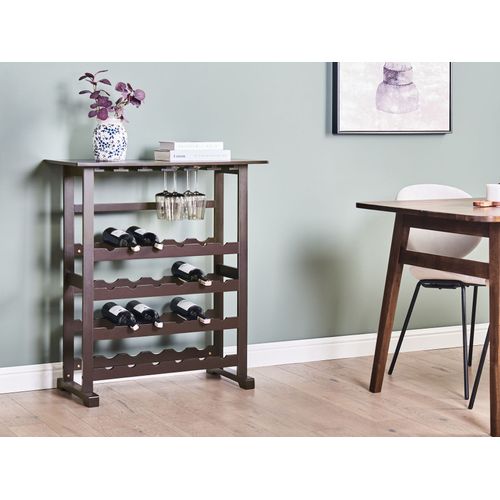 Porte-bouteille Rowley Marron Foncé